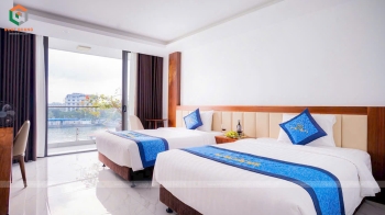 Dịch vụ thiết kế và thi công khách sạn Hạ Long Land tại Tuần Châu - TP. Quảng Ninh